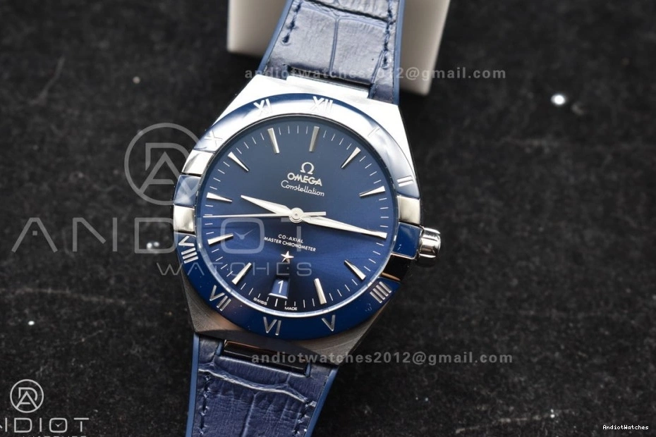VSF A8900 Edition Clone Best Breathable on 546 Super Constellation Blue Strap Blue Ceramic Blue SS Dial Gummy 1:1 0912